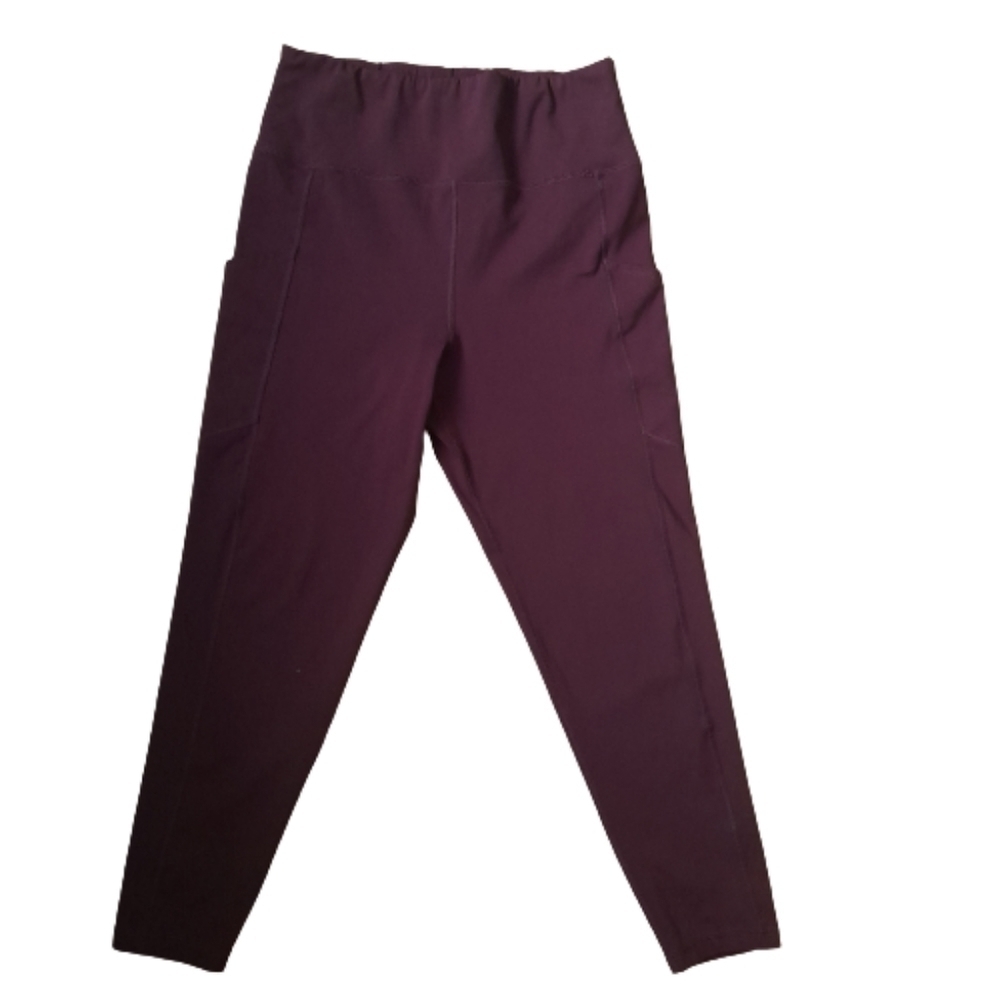 American Eagle Leggings   The Everything Pocket    High Waist  XL womens Maroon